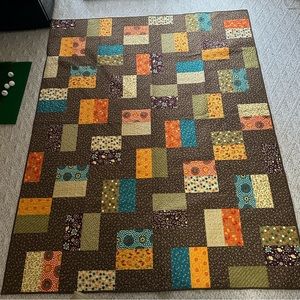 Handmade Quilt with comfort soft backing